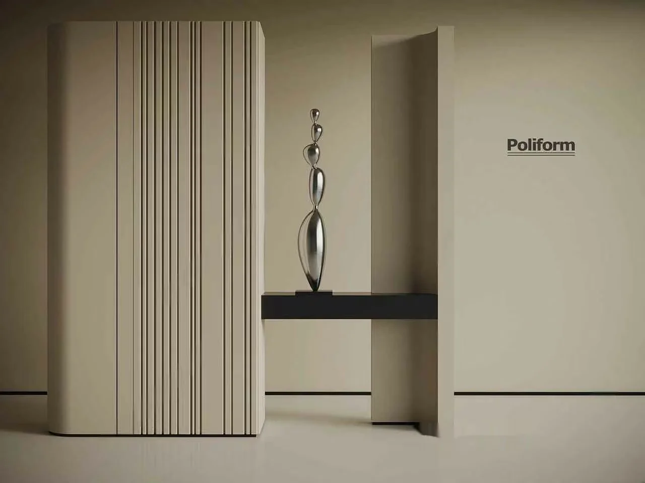 Modern Art Display 3D Model – 15408 – VRAY Render