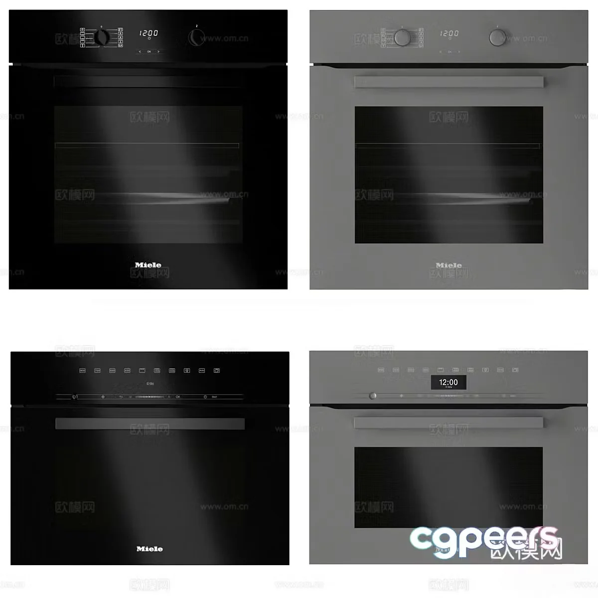 Overy microwave oven 3D model