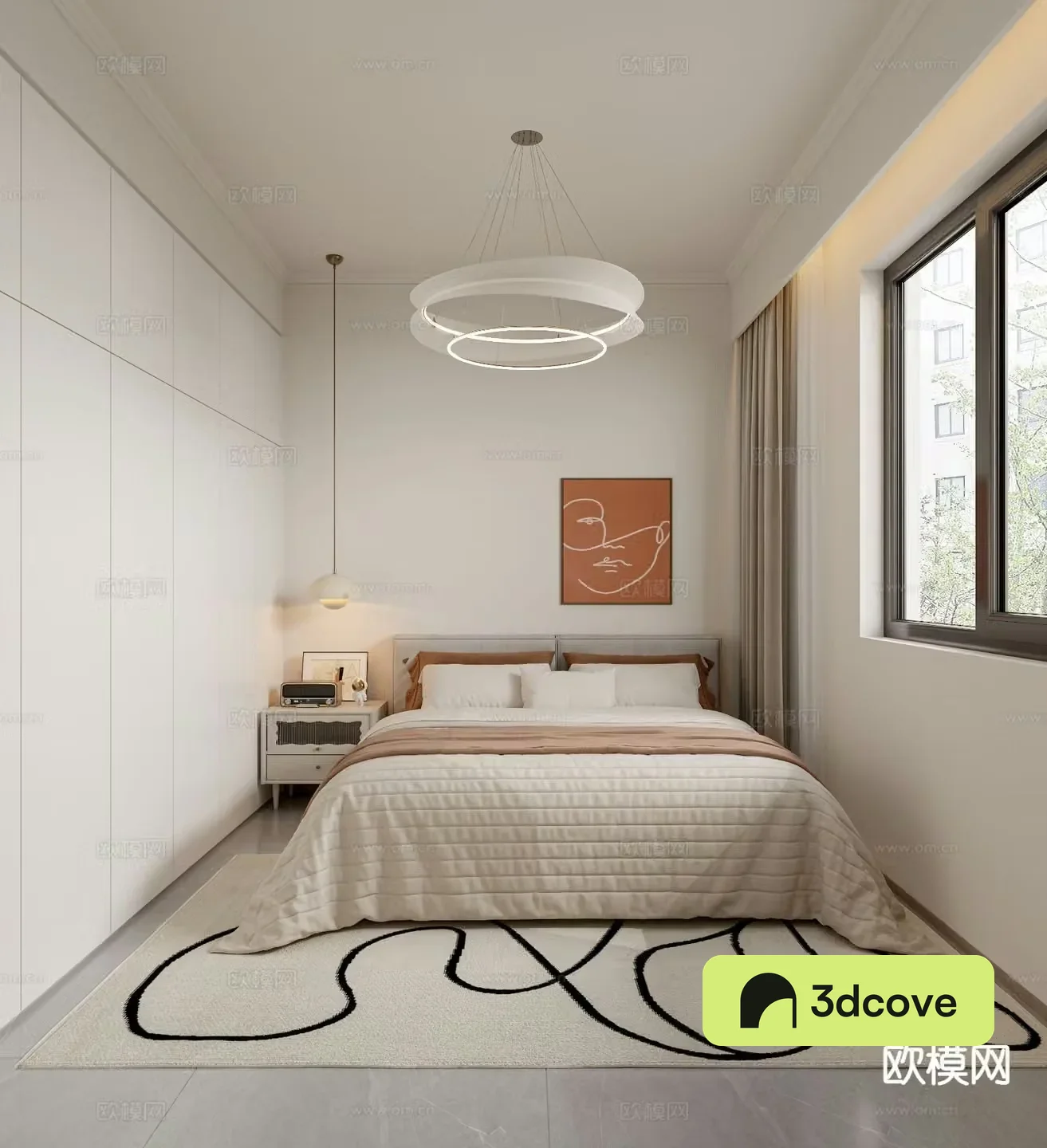 Cream style bedroom second bedroom