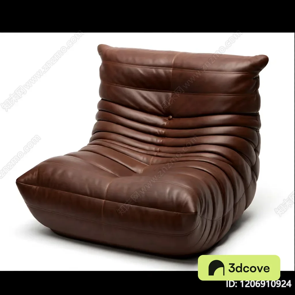 A Brown Leather Chair