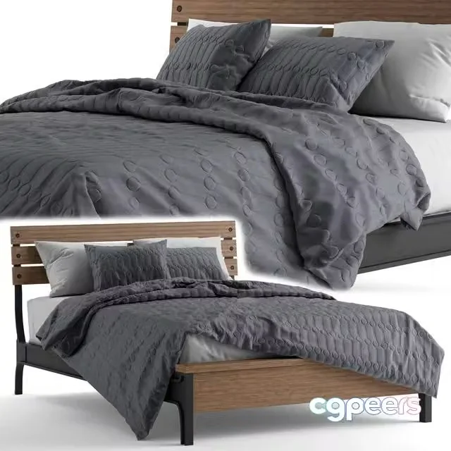 3ds Max Free – Carbon Loft Saknussemm Amber Queen Bed