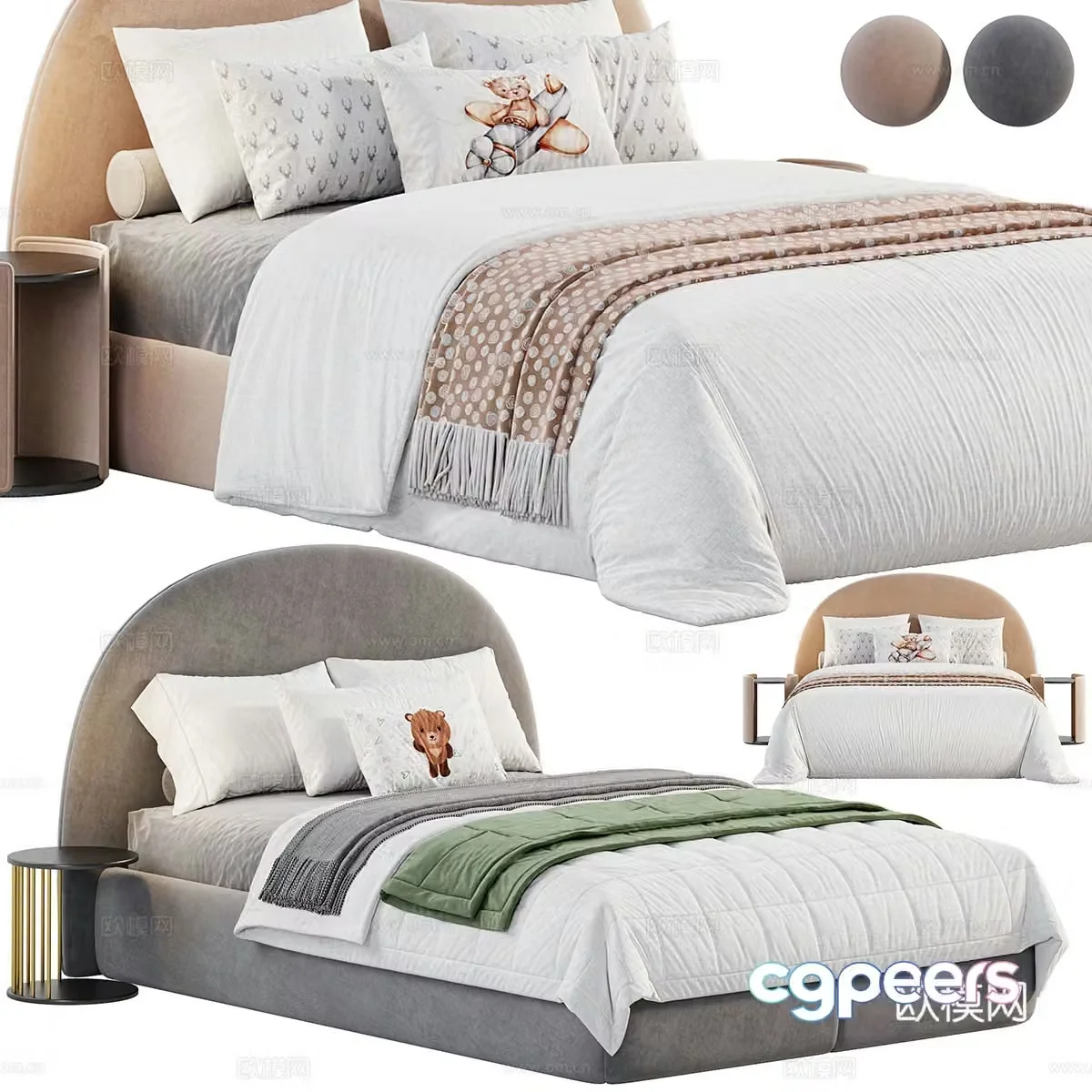 Children’s bed 3d model