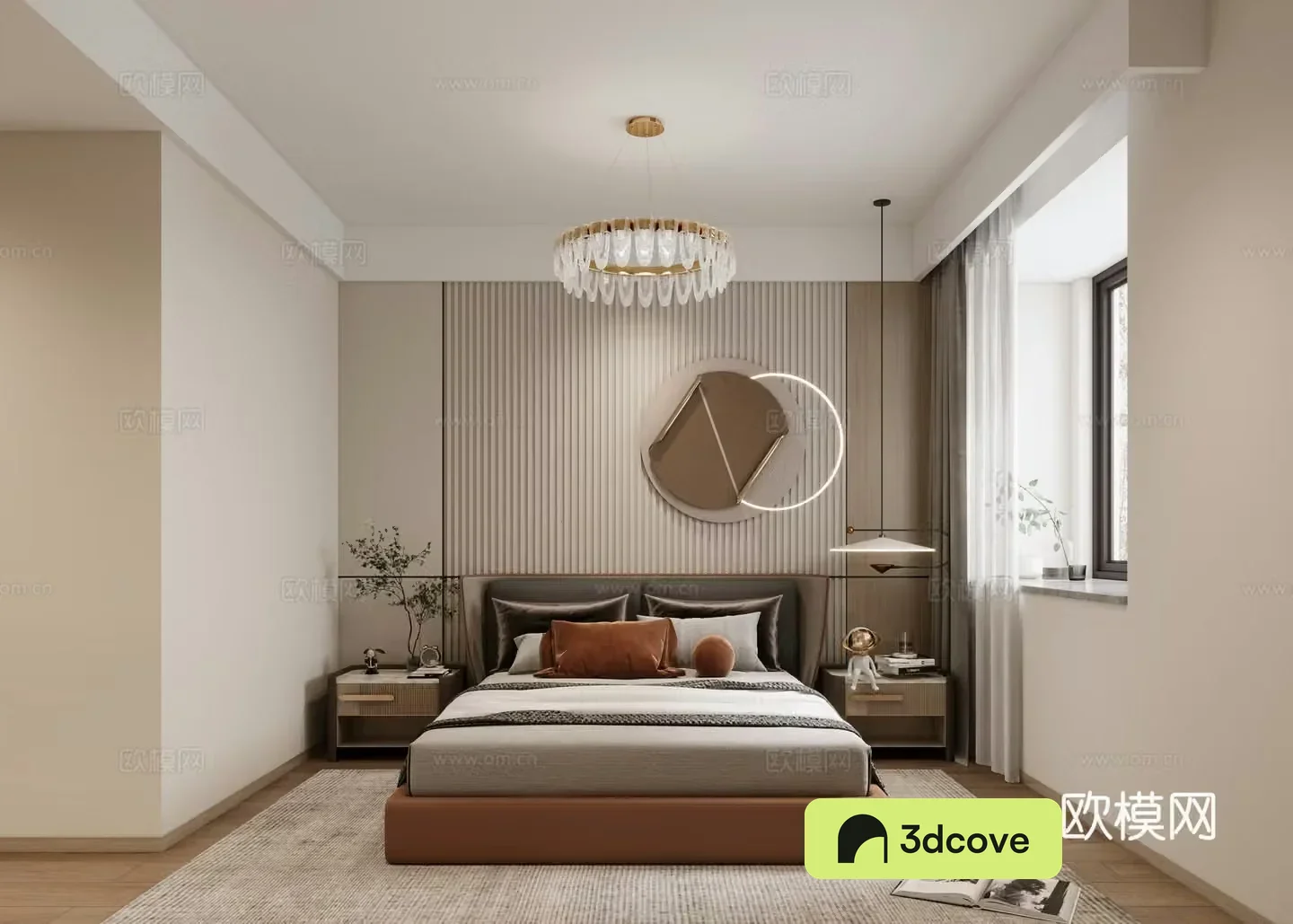 Modern bedroom