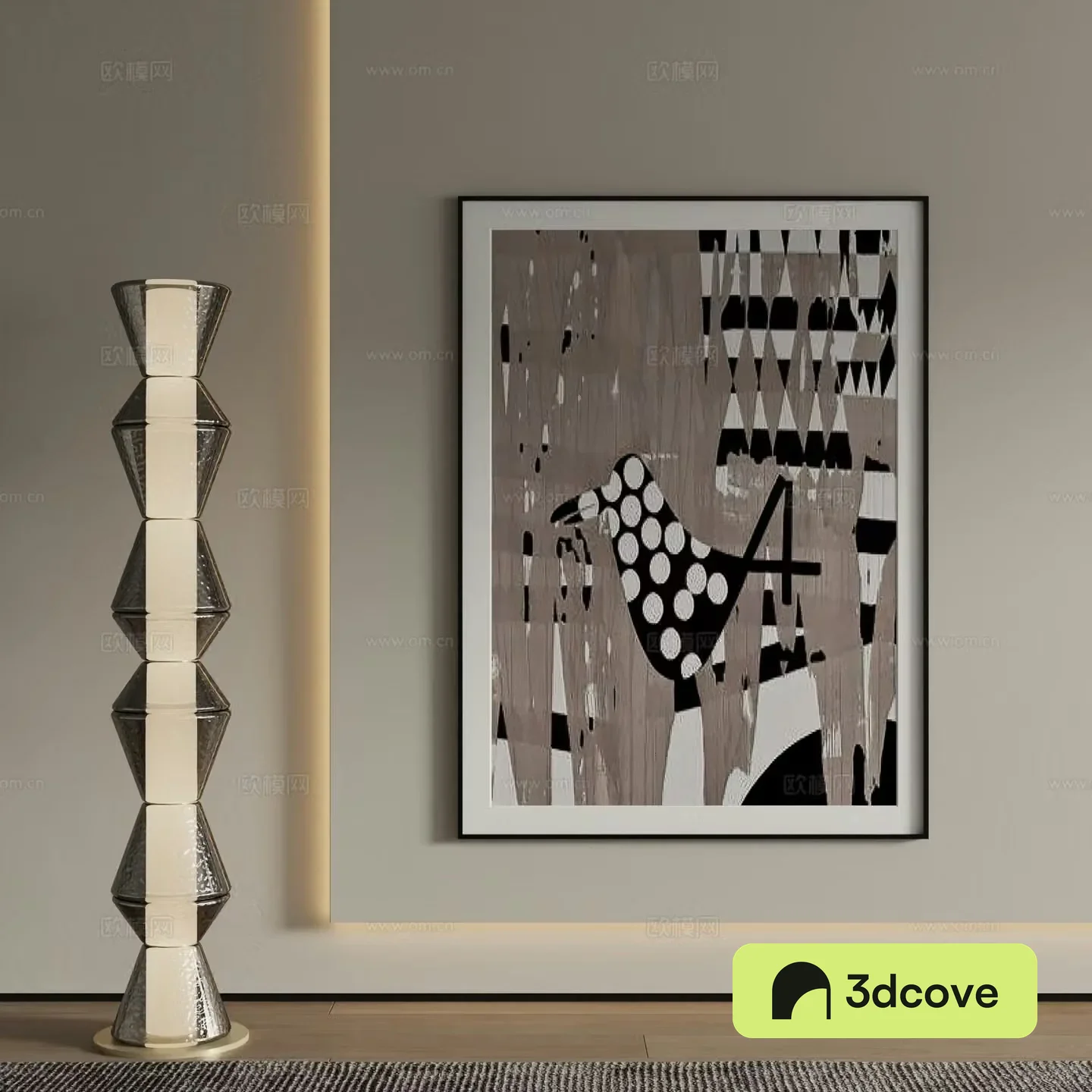 Modern abstract painting Decorative painting