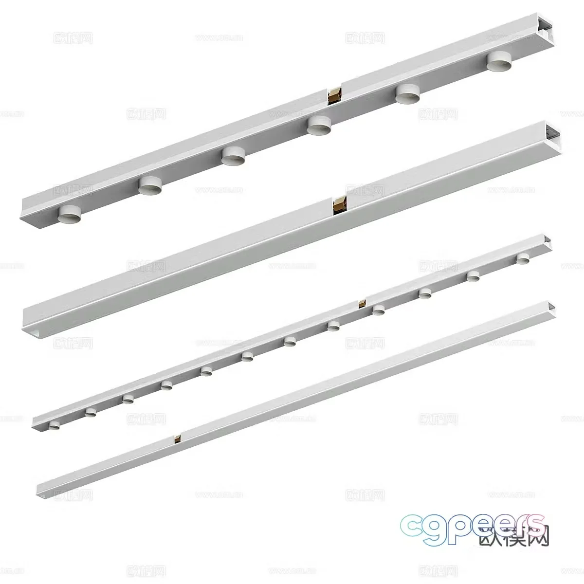 Modern simple downlight spotlight exhibition downlight exhibition spotlight 3d model