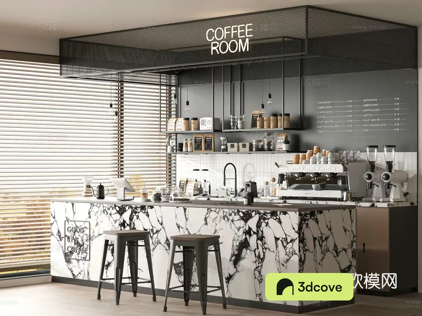 Modern cafe