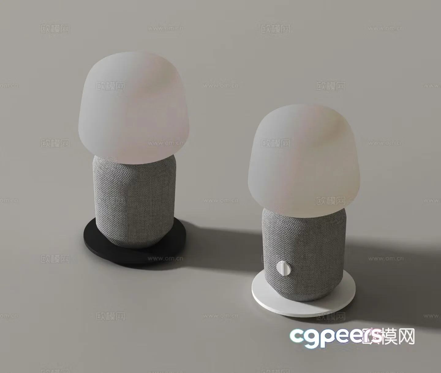 Modern desk lamp 3d model