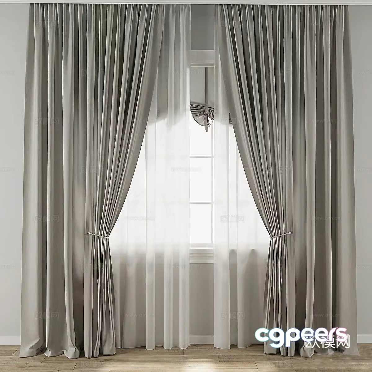 Curtain 3d model