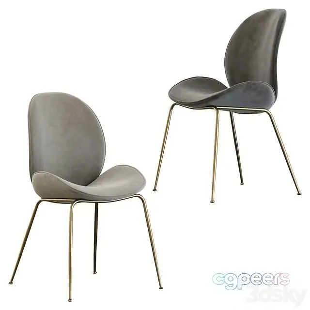 3ds Max Free – Astor Upholstered Dining Chair