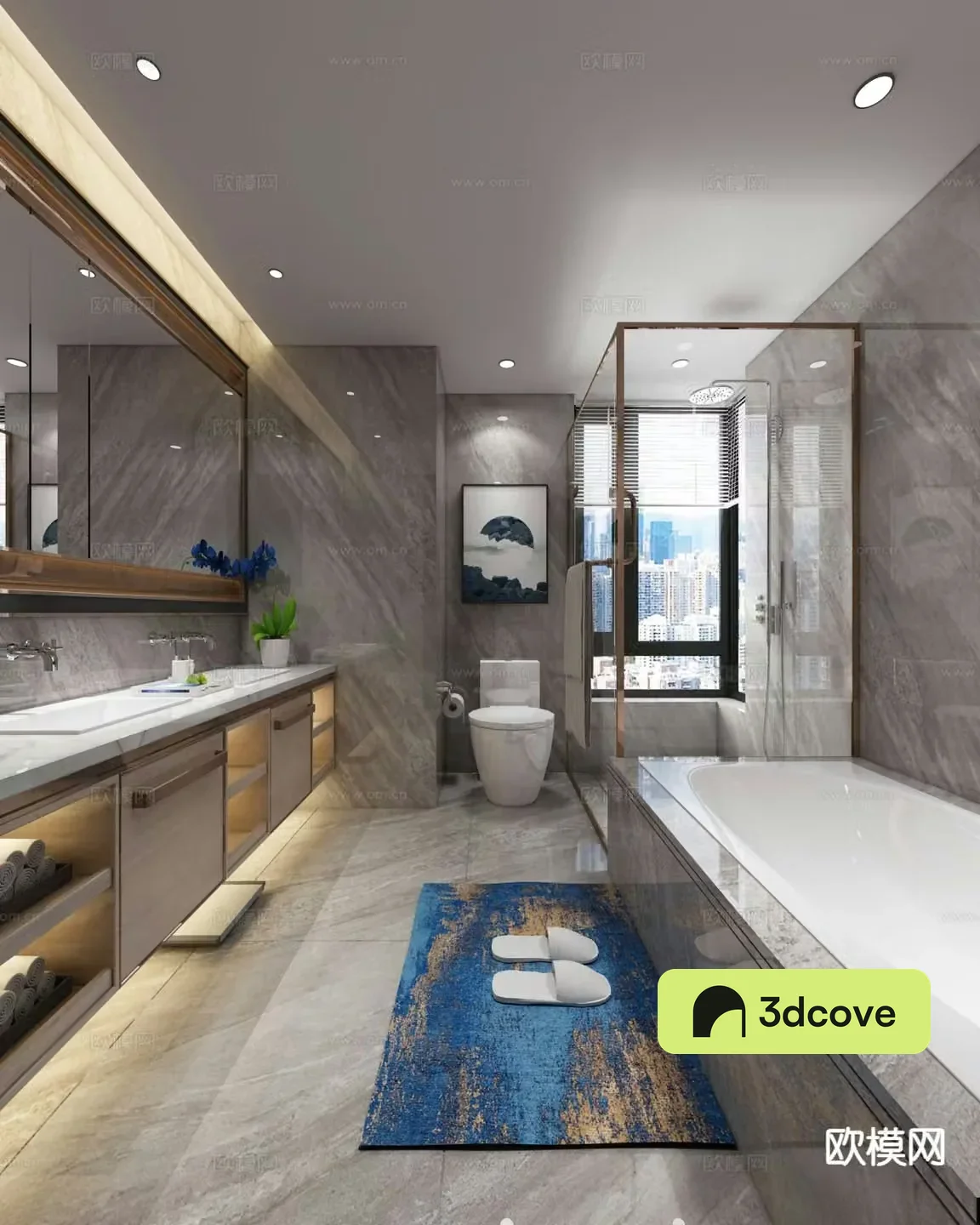 New Chinese style bathroom