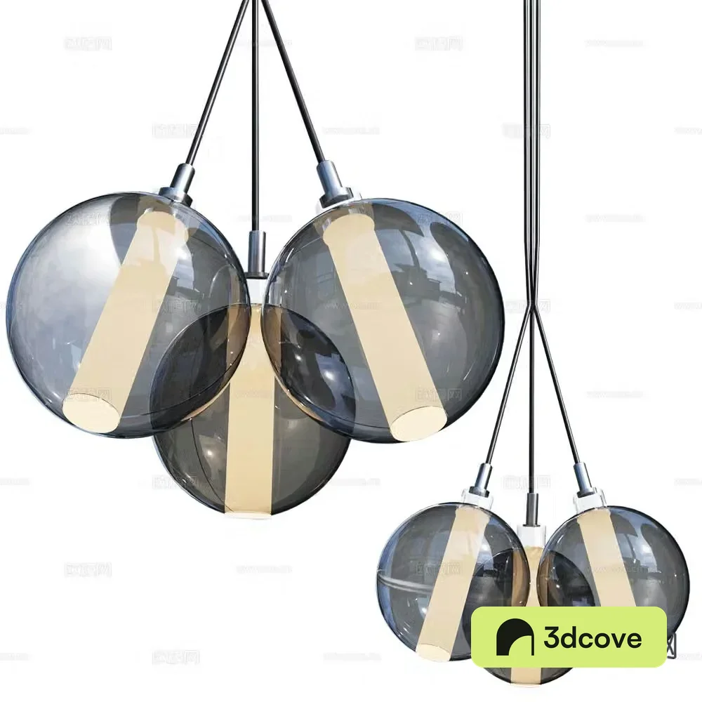 Cangini & Tucci Italian glass chandelier