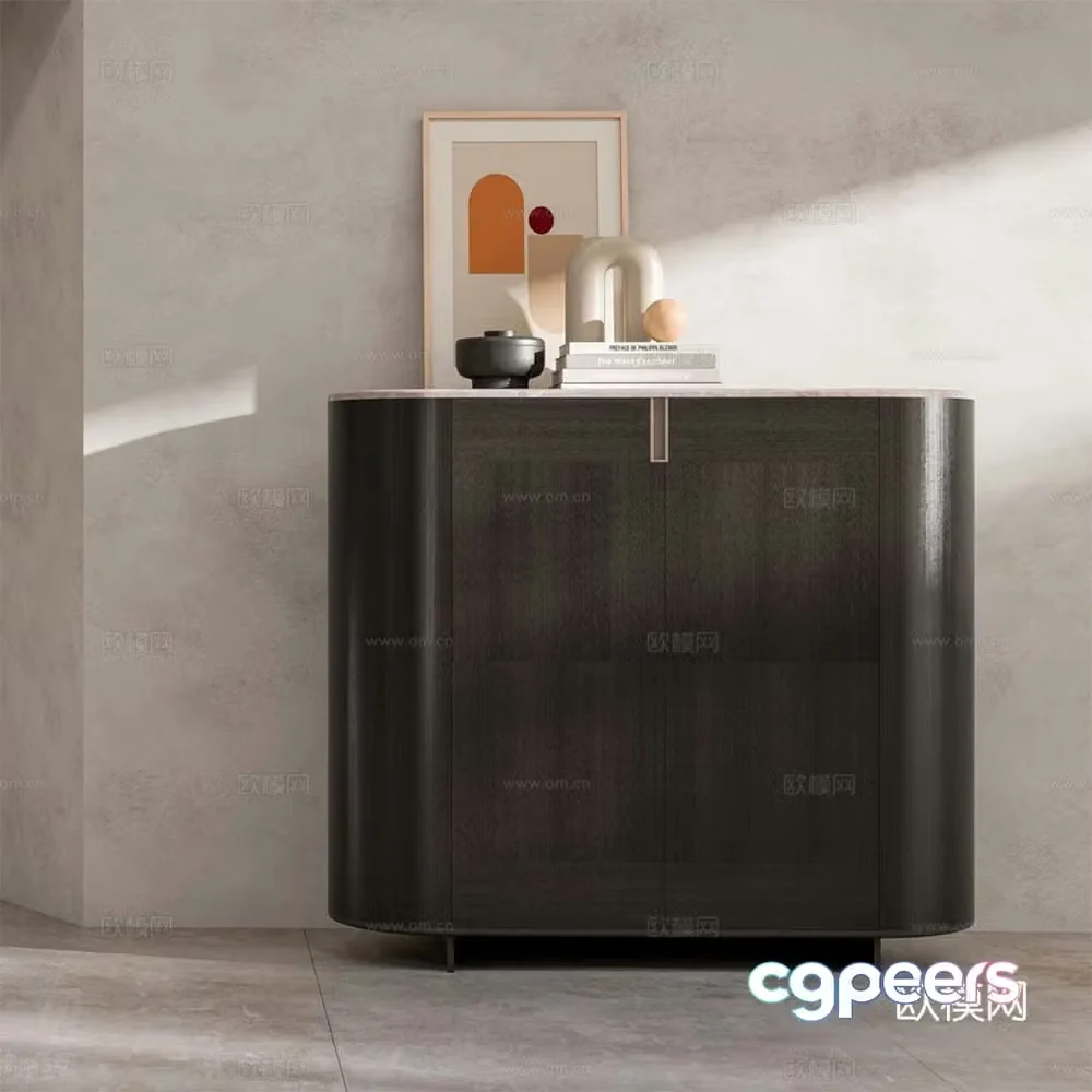 CPRN HOMOOD Italian sideboard Dining cabinet 3D model