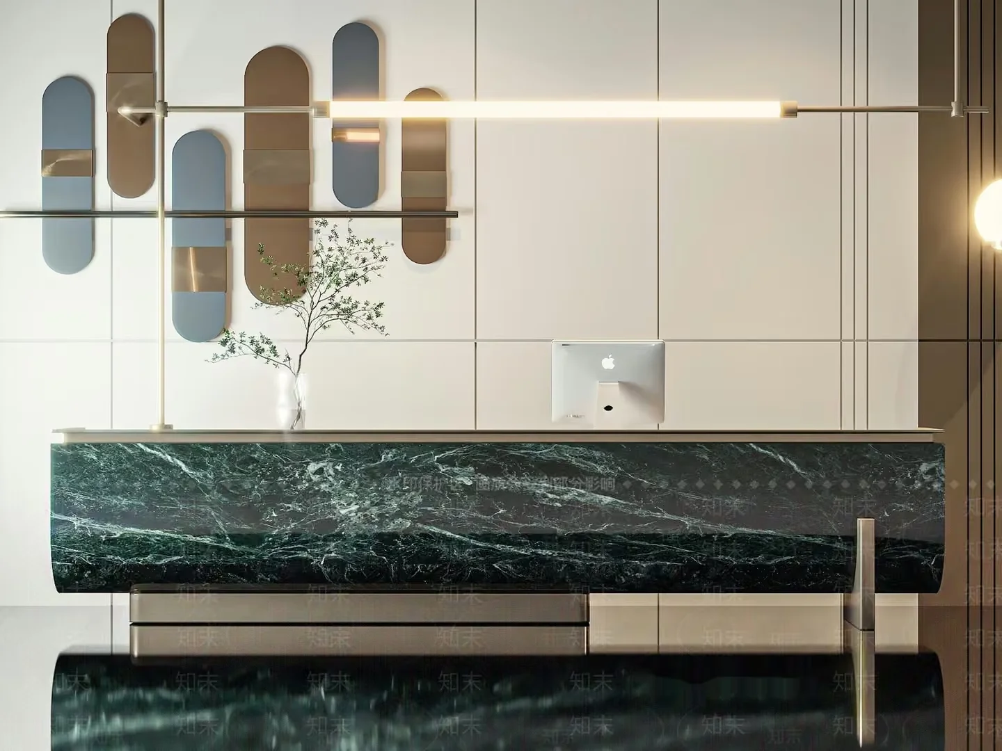 Modern Bathroom Sink 3D Model – 10747 – VRAY Render