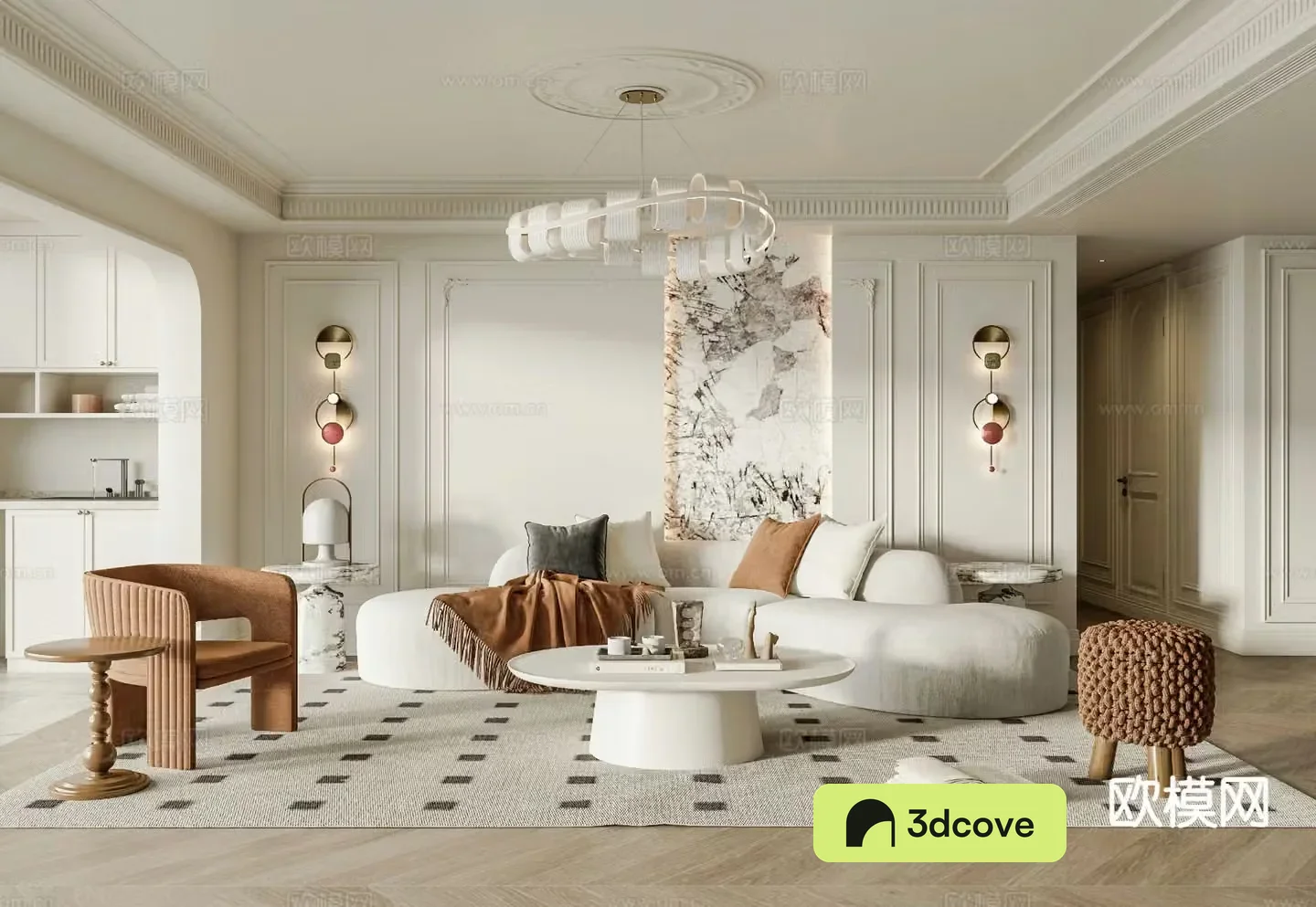 French living room