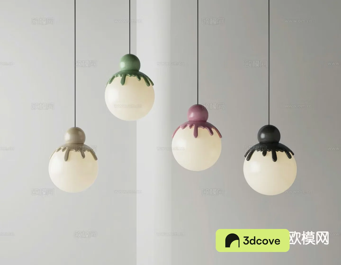 Modern spherical chandelier