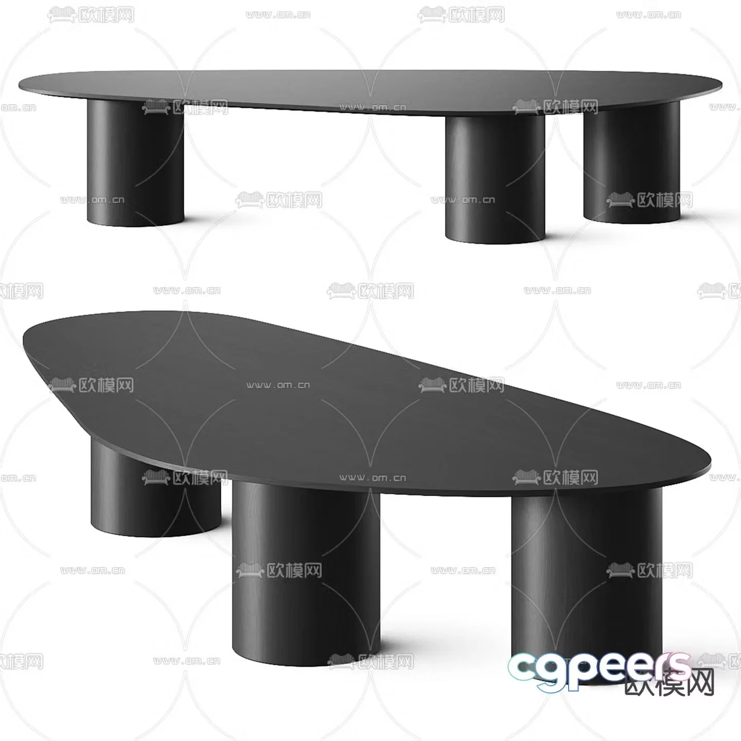 3D model of special dining table