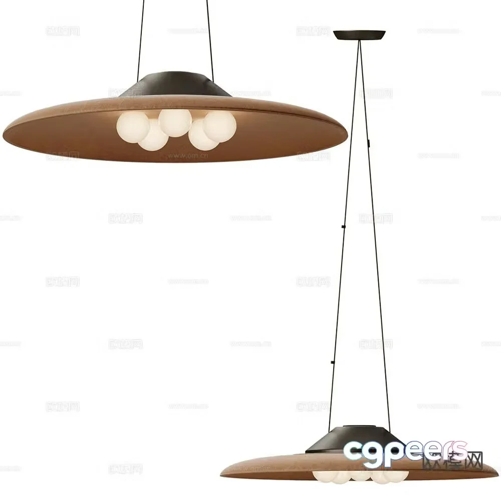 Ole Italian small chandelier 3d model