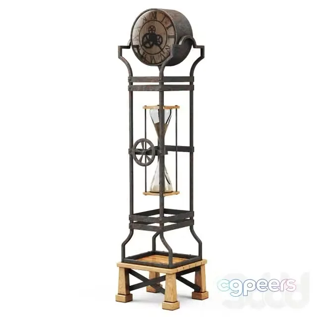3ds Max Free – Grandfather Clocks Howard Miller 615-074