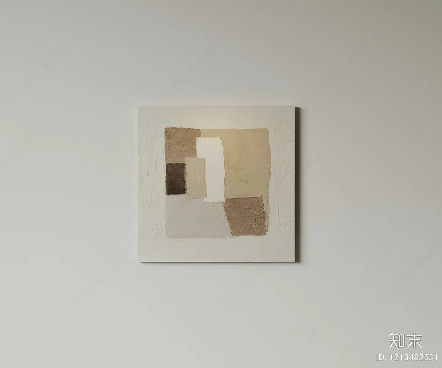 Abstract Art Piece 3D Model – 7096 – VRAY Render