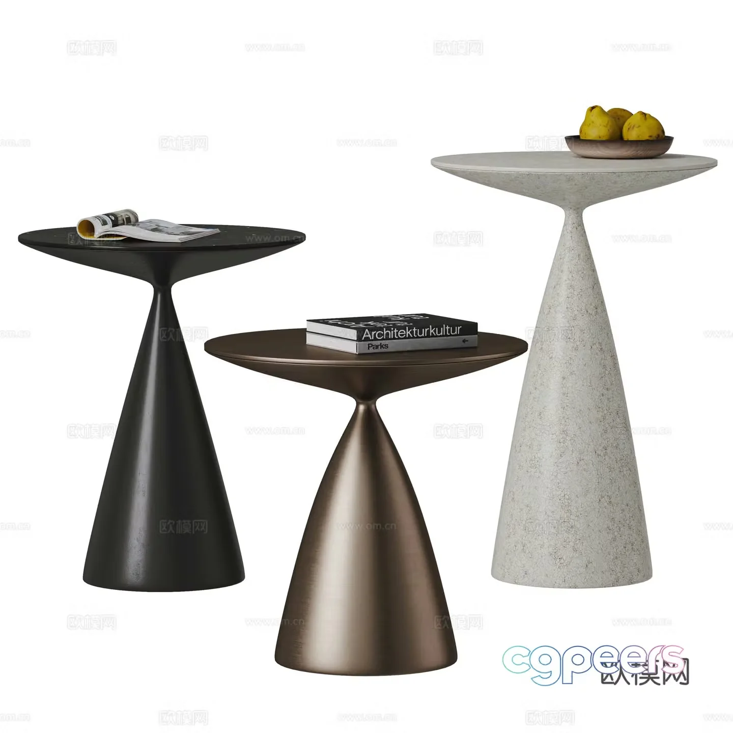 desalto modern side combination 3D model