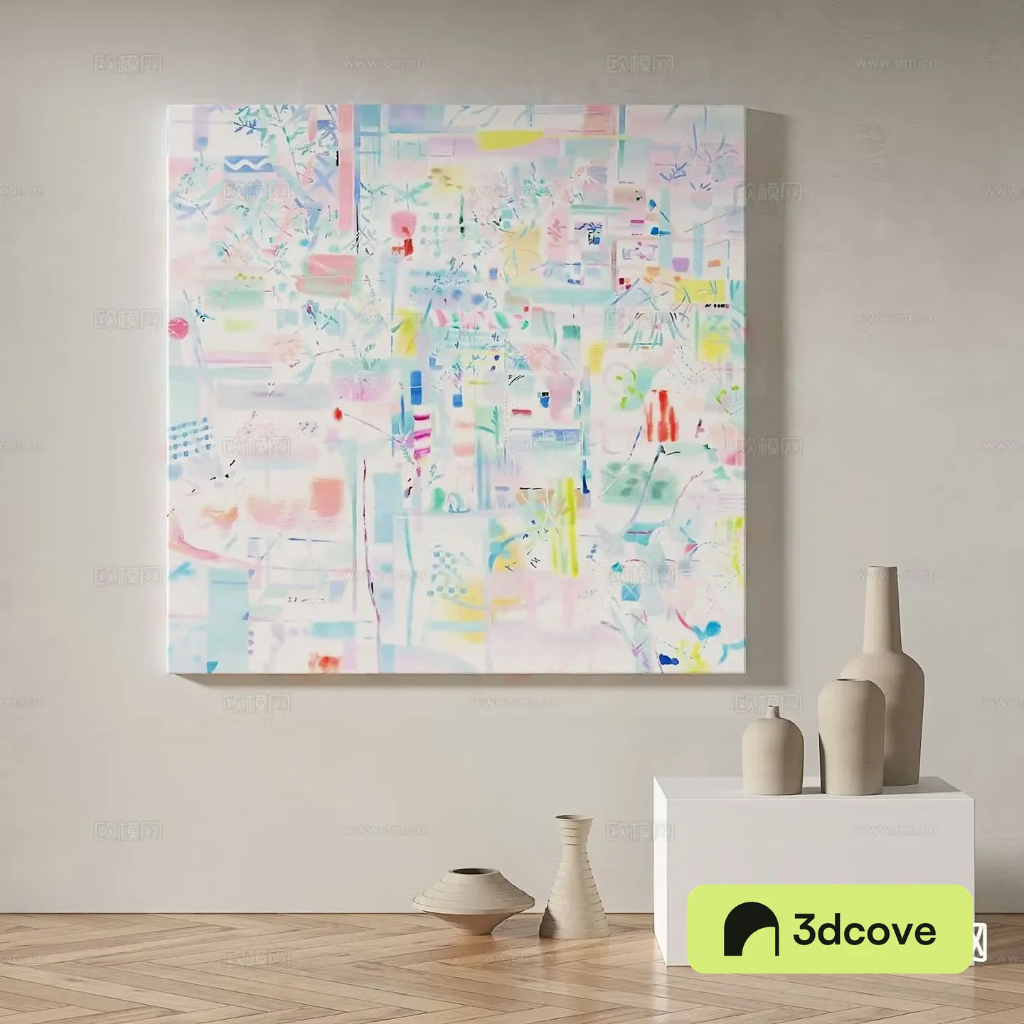 Modern art painting texture painting decorative painting