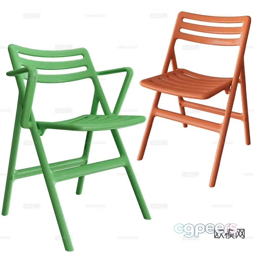 Magis modern chair dining chair 3d model