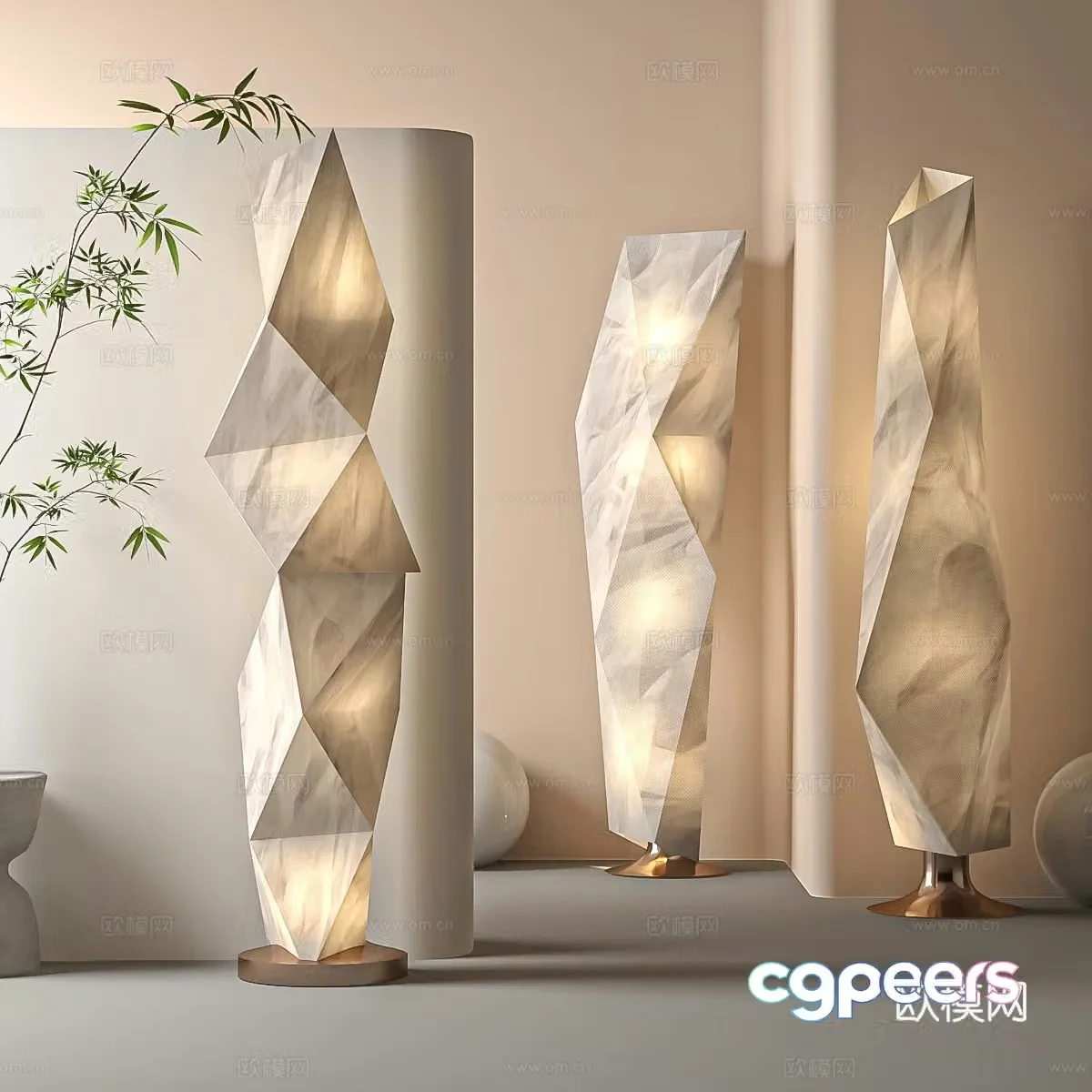 Floor lamp 3d model