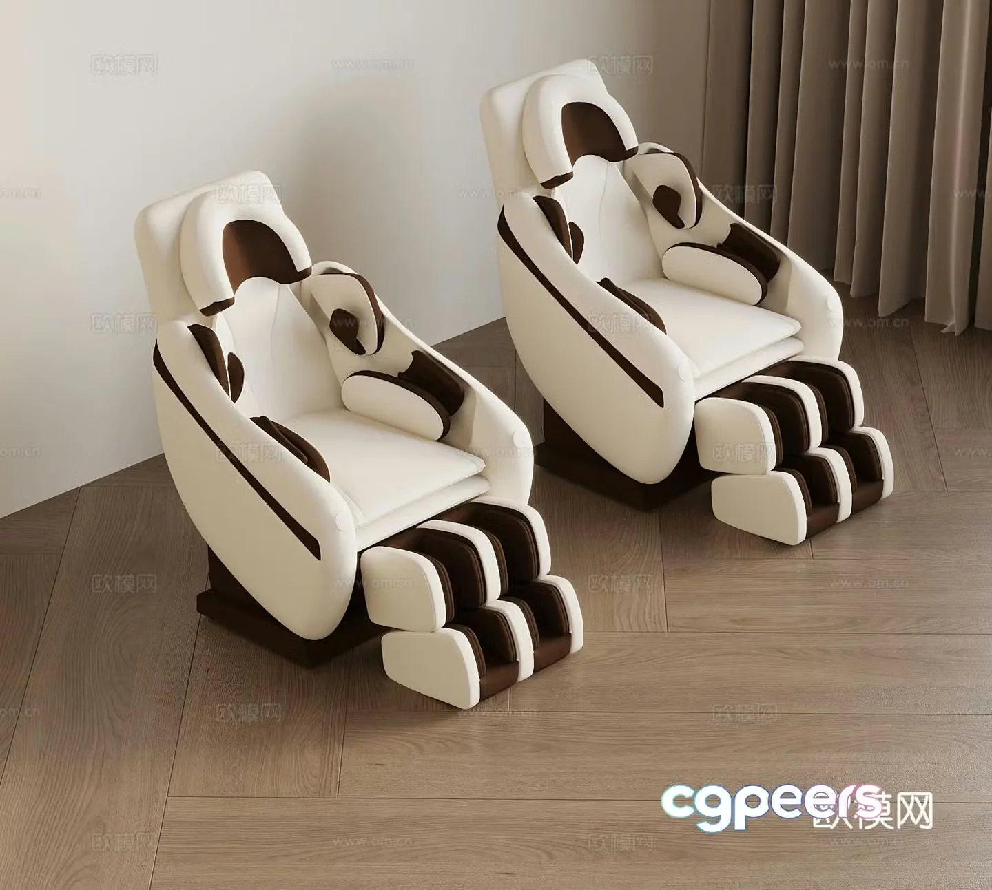 Electric massage chair massage sofa 3d model