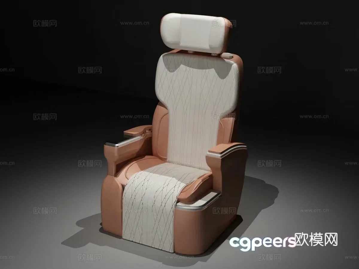 Aviation seat Car seat Airplane seat Business chair High-speed rail seat 3D model