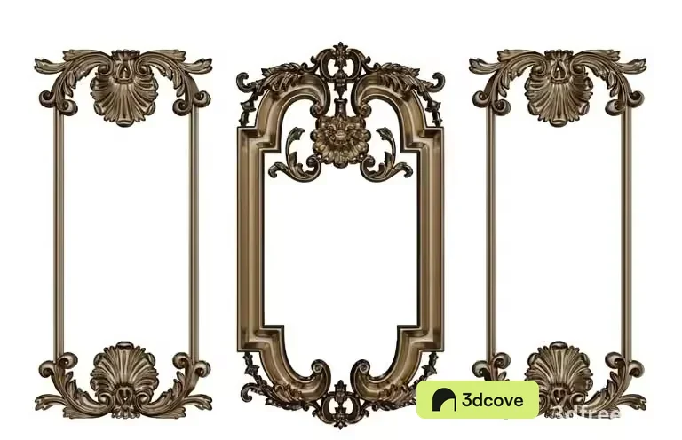 Gold Ornate Frames
