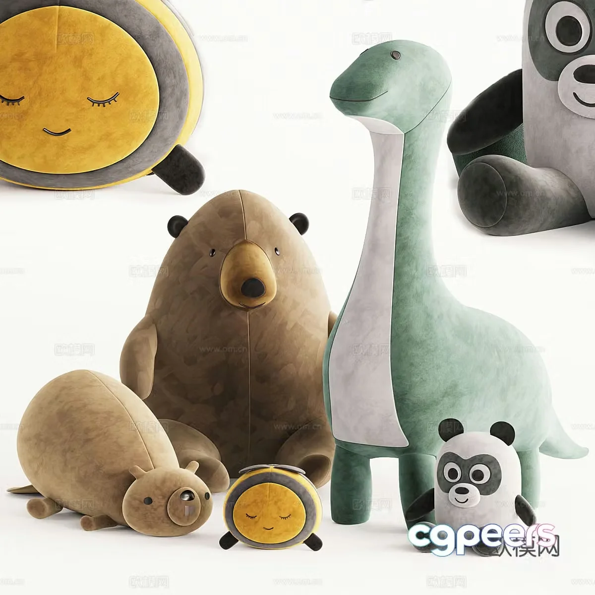 Children’s plush toy 3d model