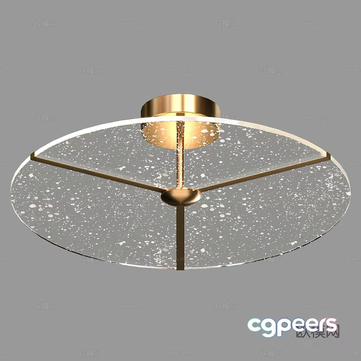 Modern simple ceiling lamp Ceiling lamp Simple ceiling lamp Glass ceiling lamp Living room ceiling lamp 3D model