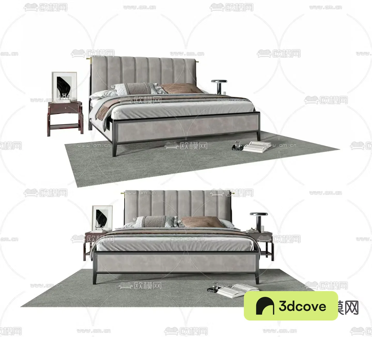New Chinese style double bed