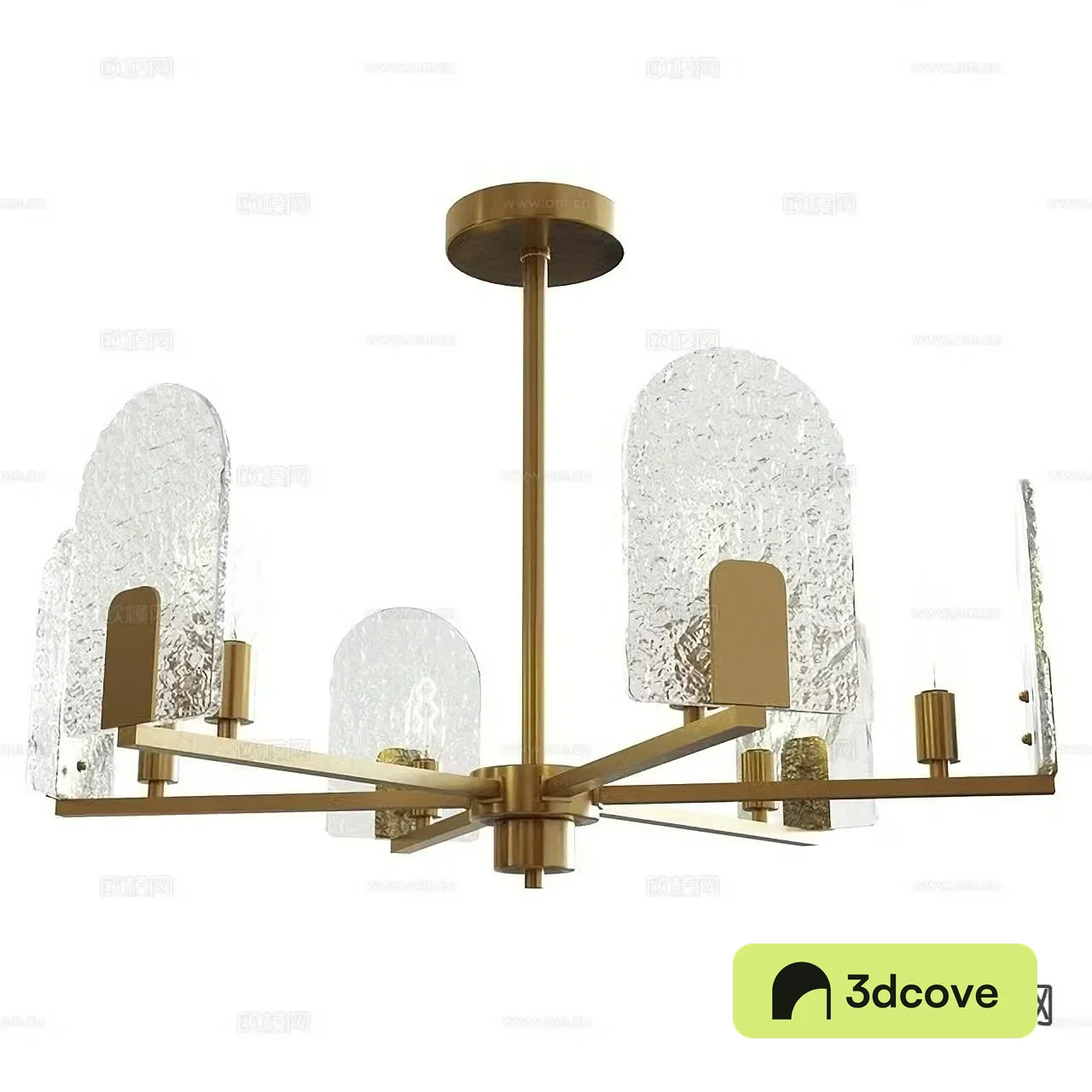 Light luxury chandelier restaurant chandelier