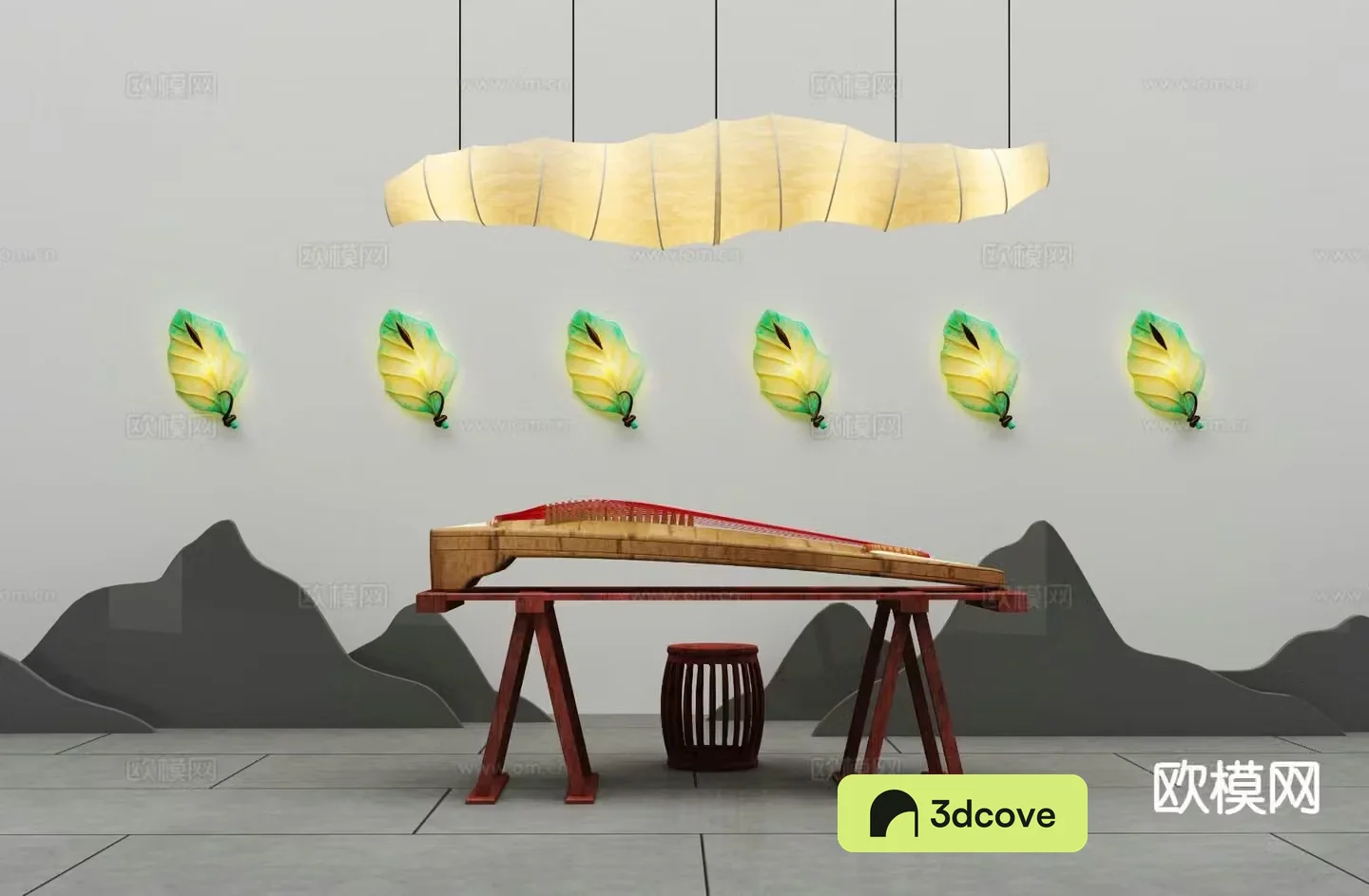 New Chinese style chandelier art chandelier