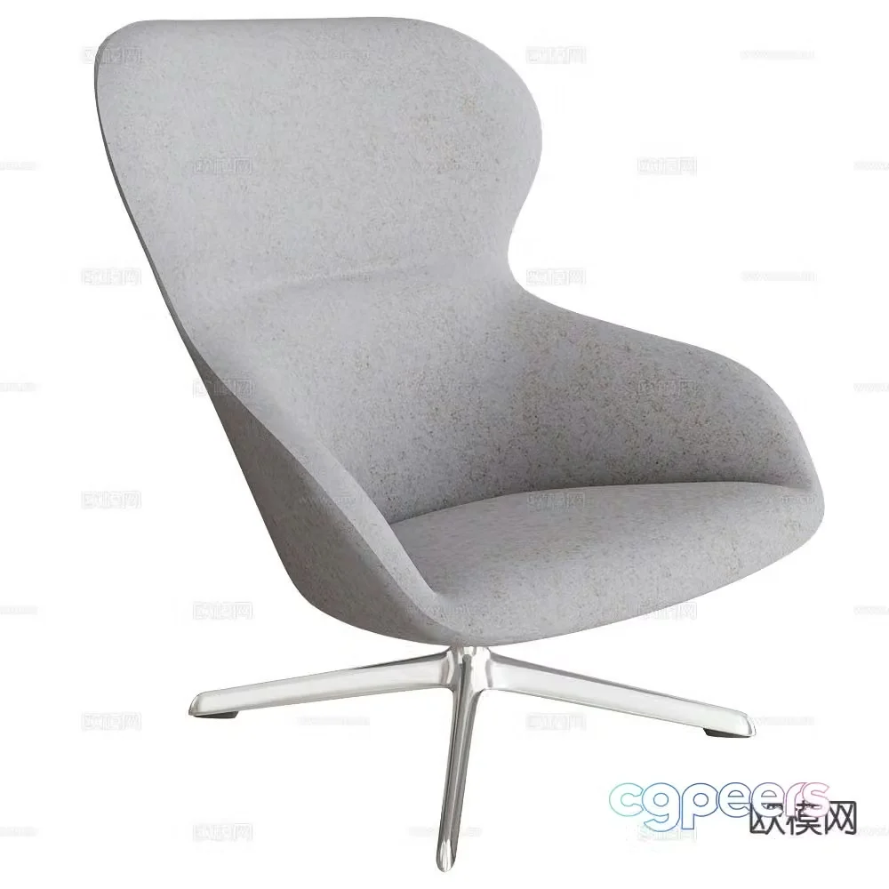 Brunner chair sofa chair leisure chair 3d model