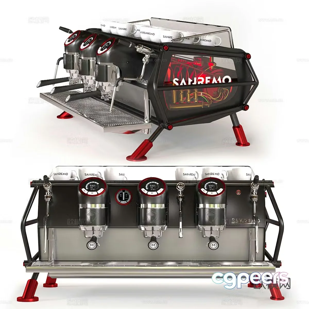 coffee machine 3d model