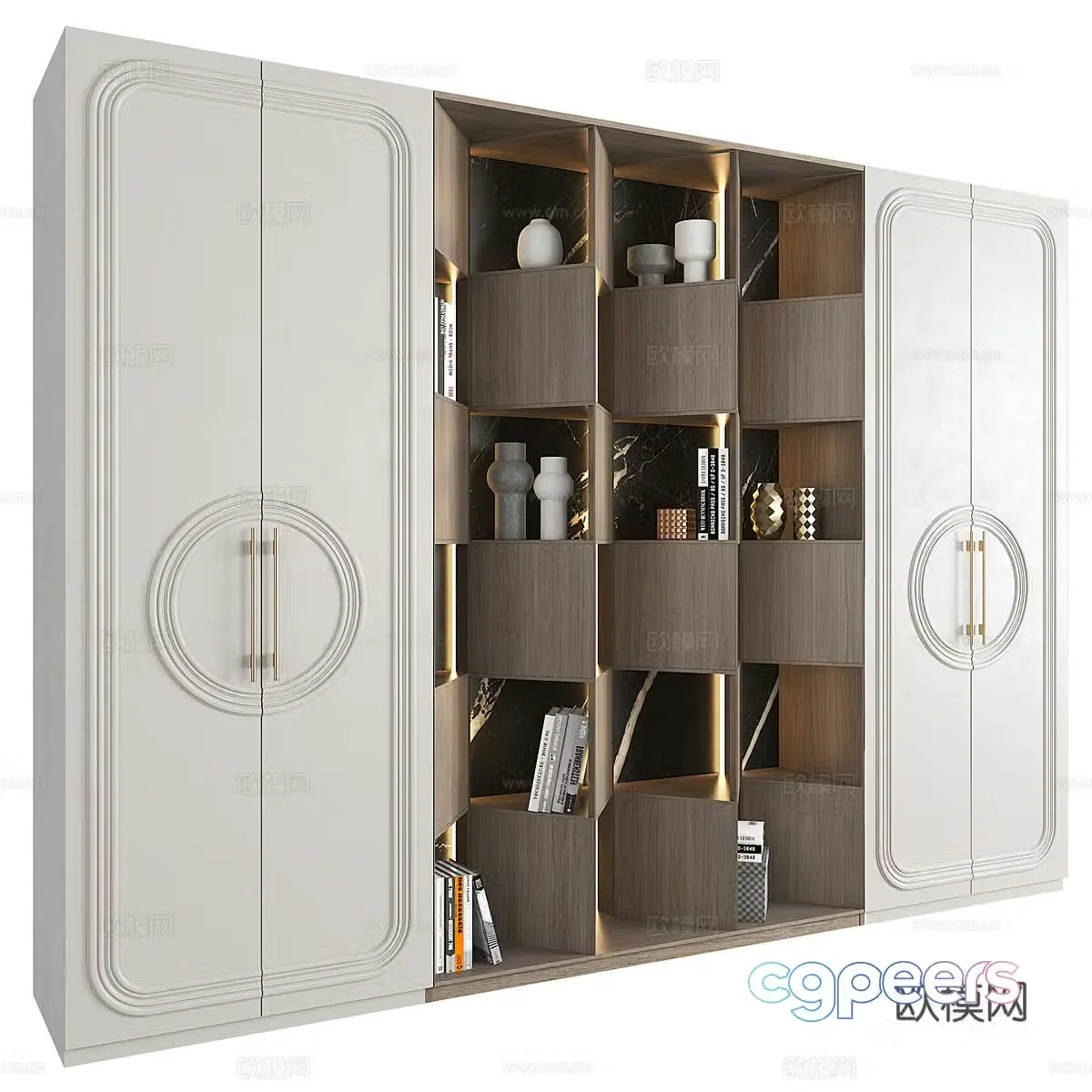 Decorative cabinet 3d model