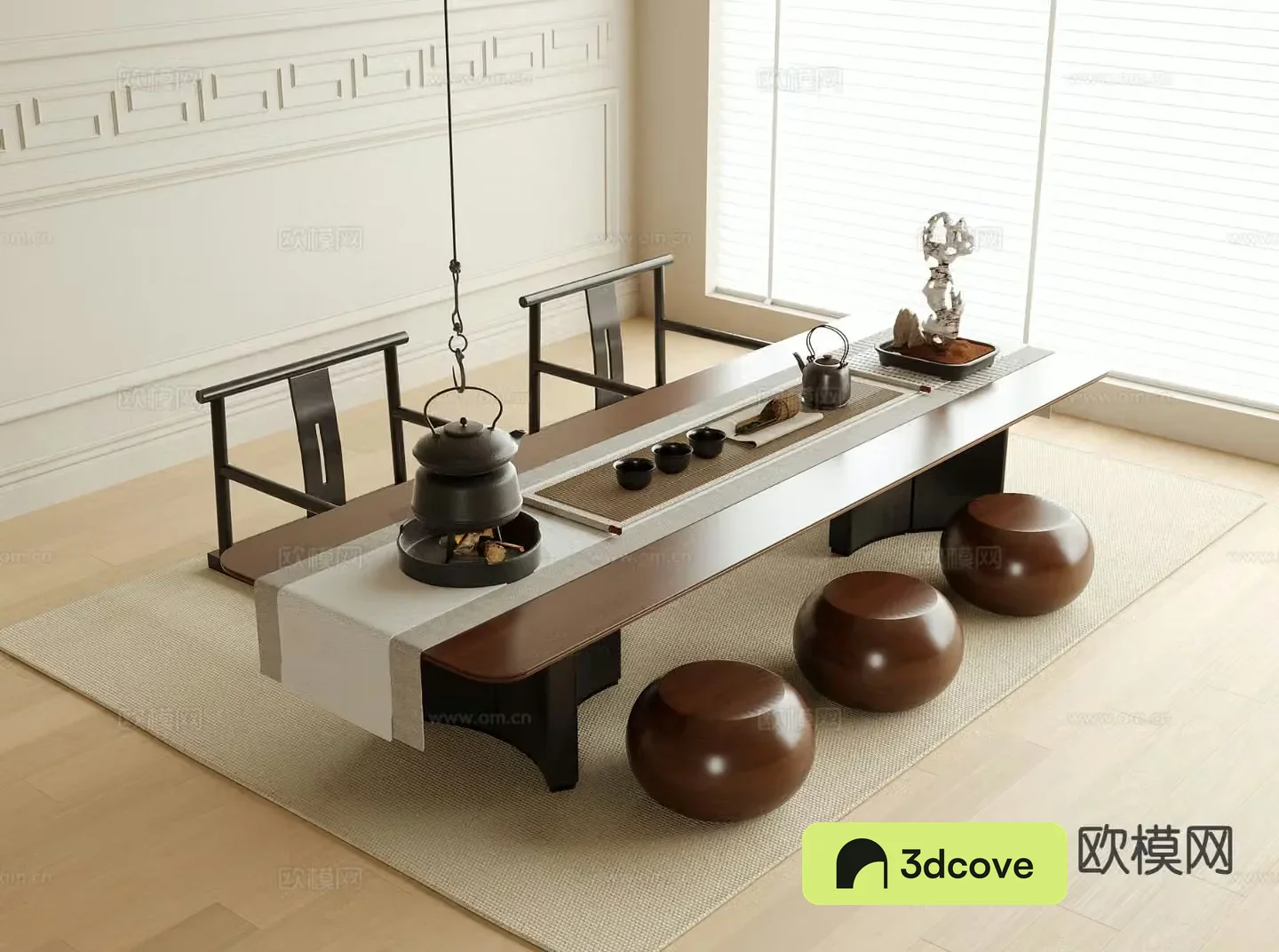 New Chinese Tatami Tea Table
