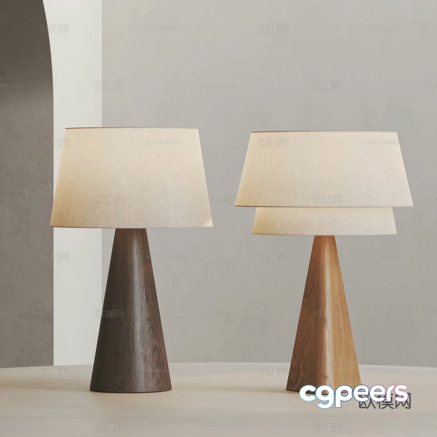 Wasabi Fengteng lamp combination 3D model