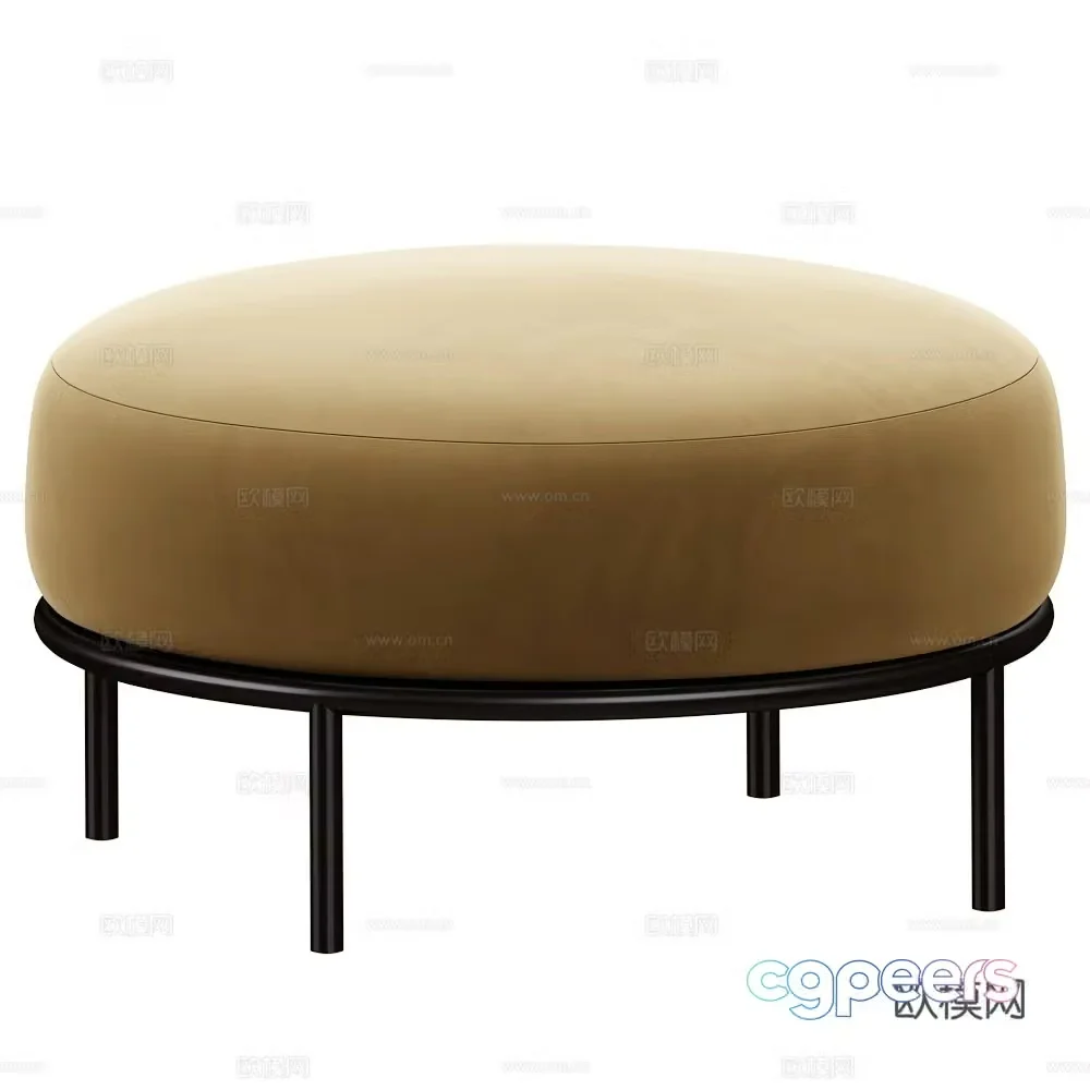 Tonon Italia stool sofa stool round stool 3d model