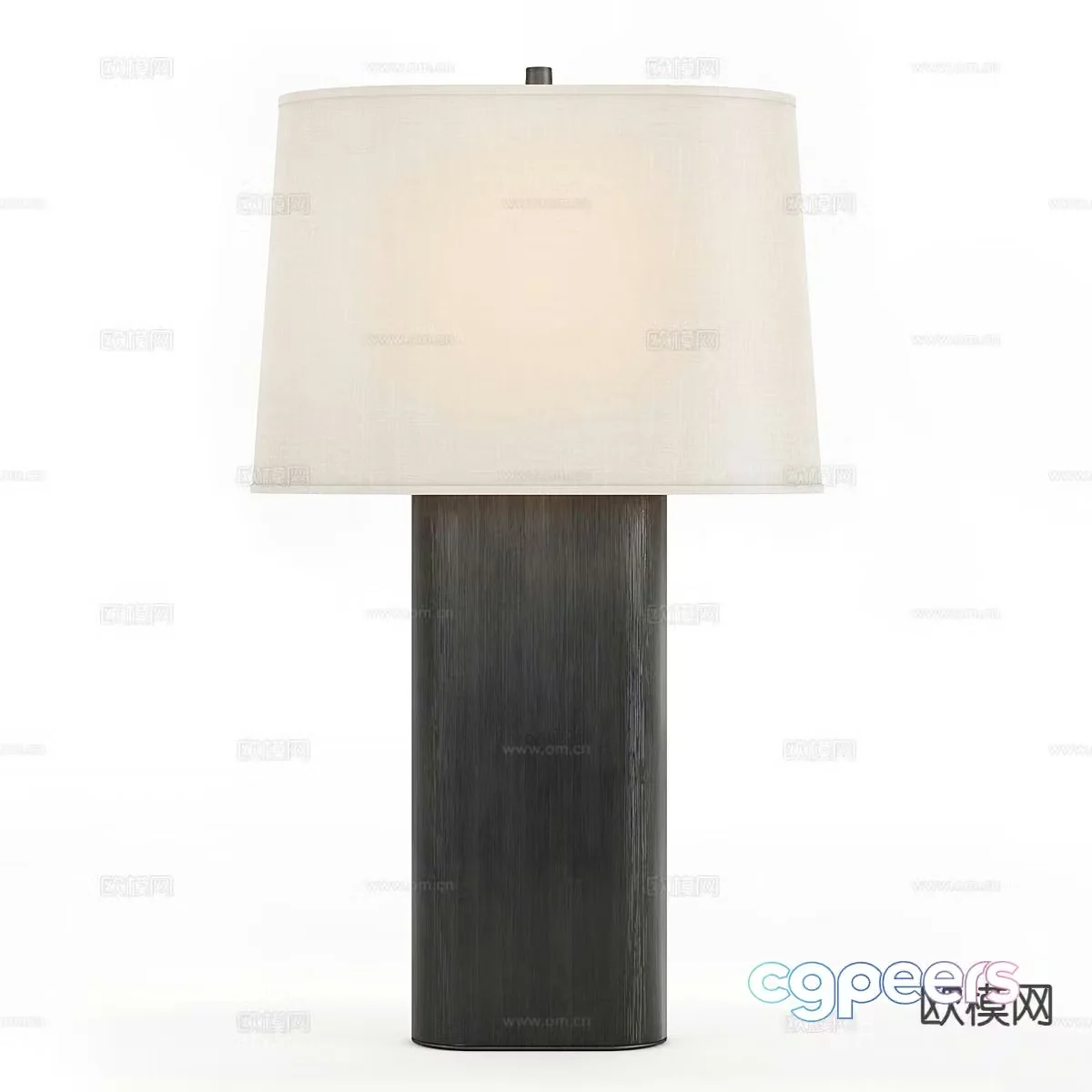 Wabi-sabi desk lamp 3d model