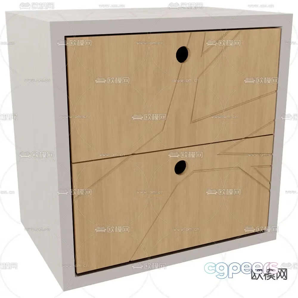 ODINGENIY bedside table 3d model