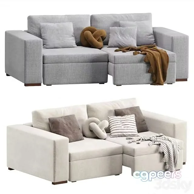 3ds Max Free – Corner Sofa Mainap by Divan.ru