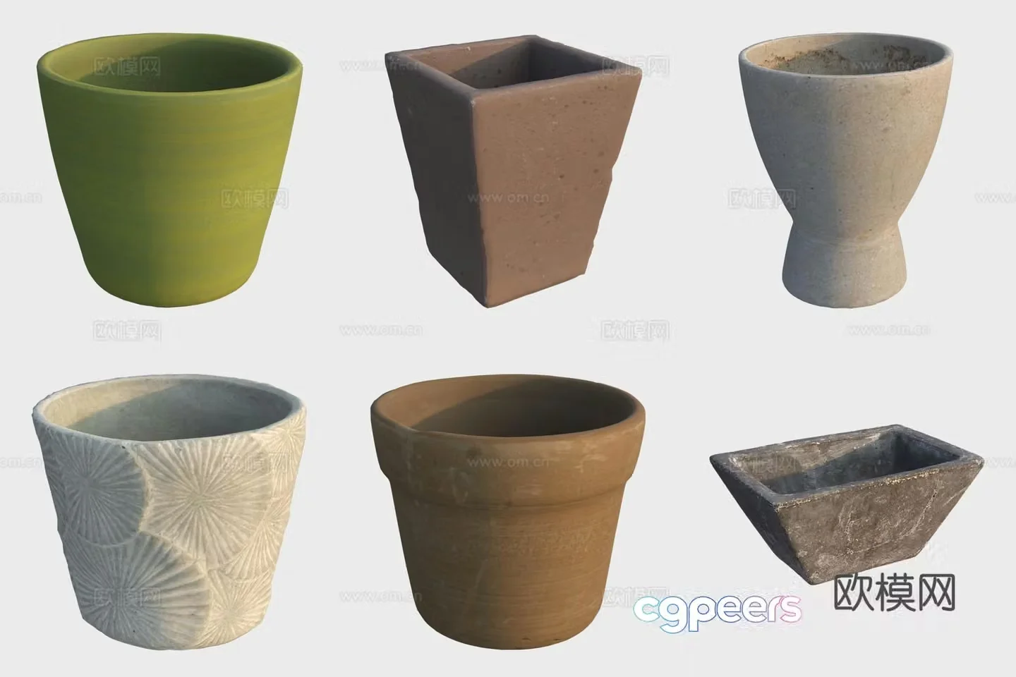 Ceramic pot ceramic pot 3d model