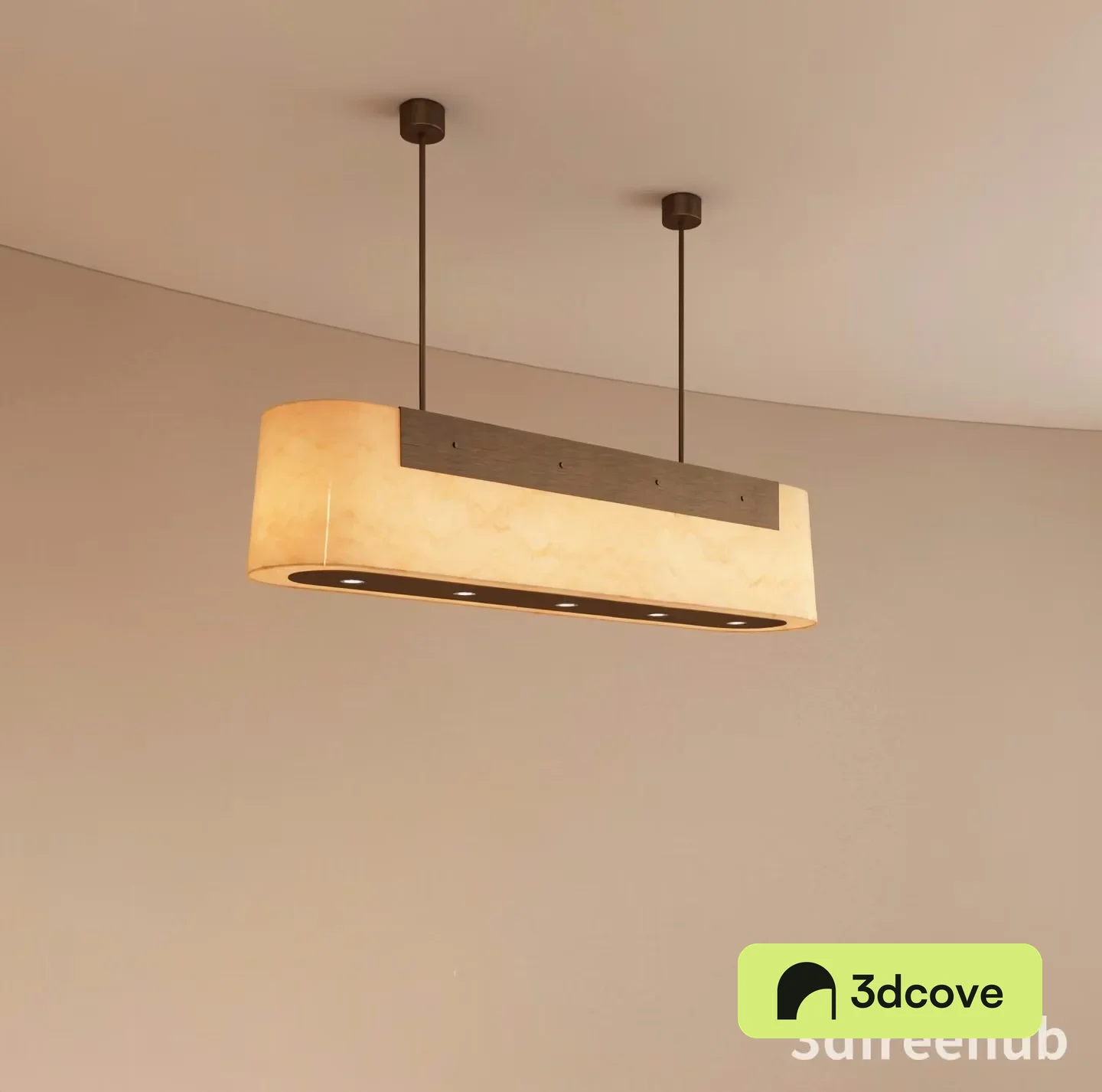 Gold Light Fixture