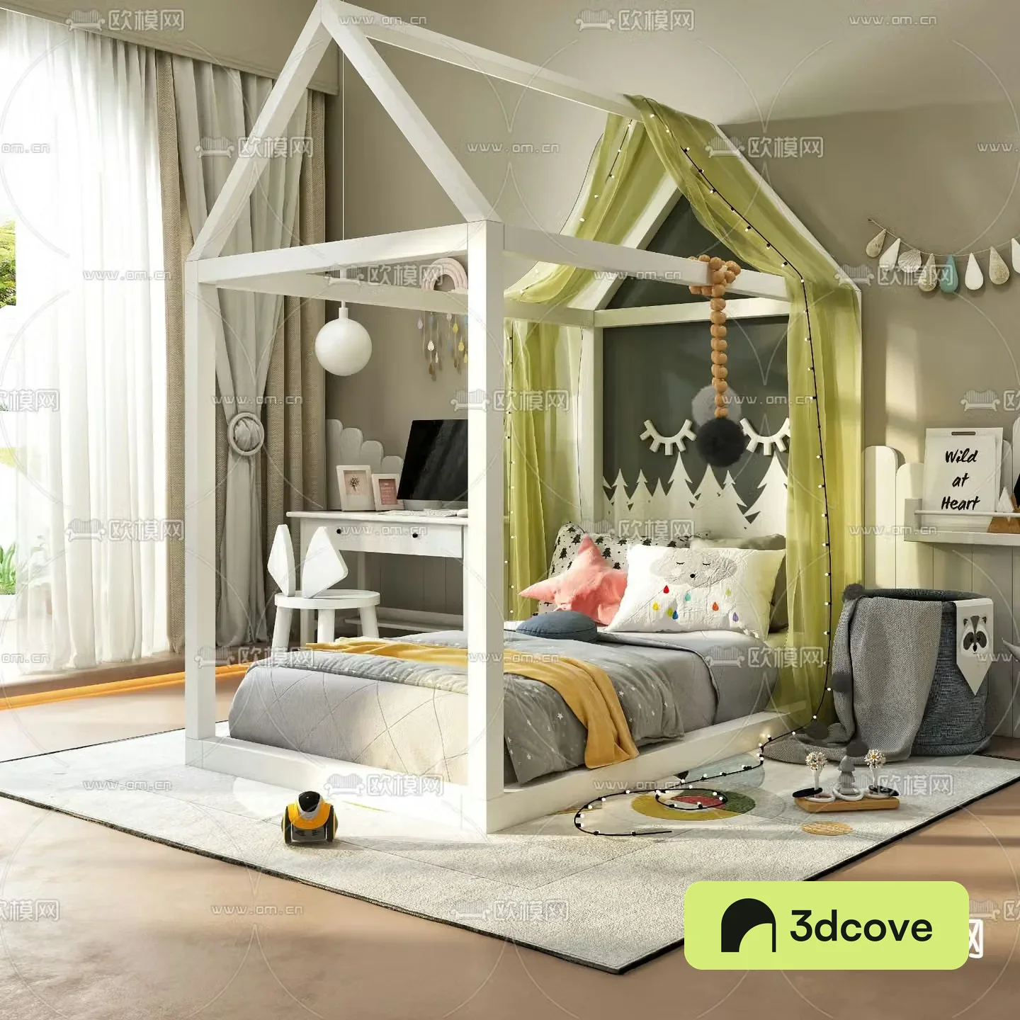 Modern children’s bed