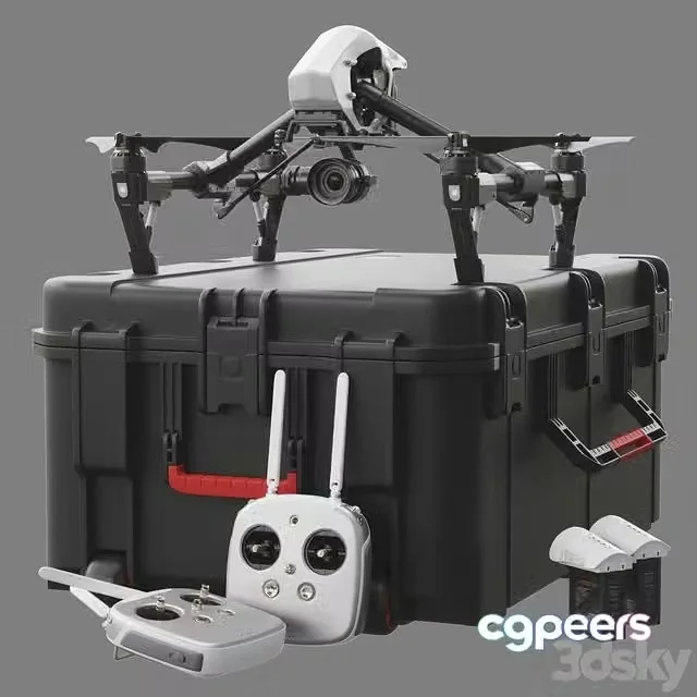 3ds Max Free – DJI Inspire 1