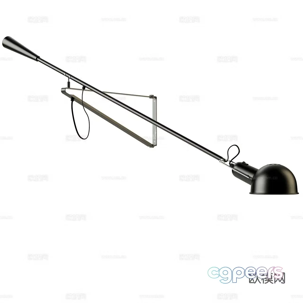 Flos modern wall lamp industrial style wall lamp classic wall lamp rocker arm wall lamp retro wall lamp 3d model