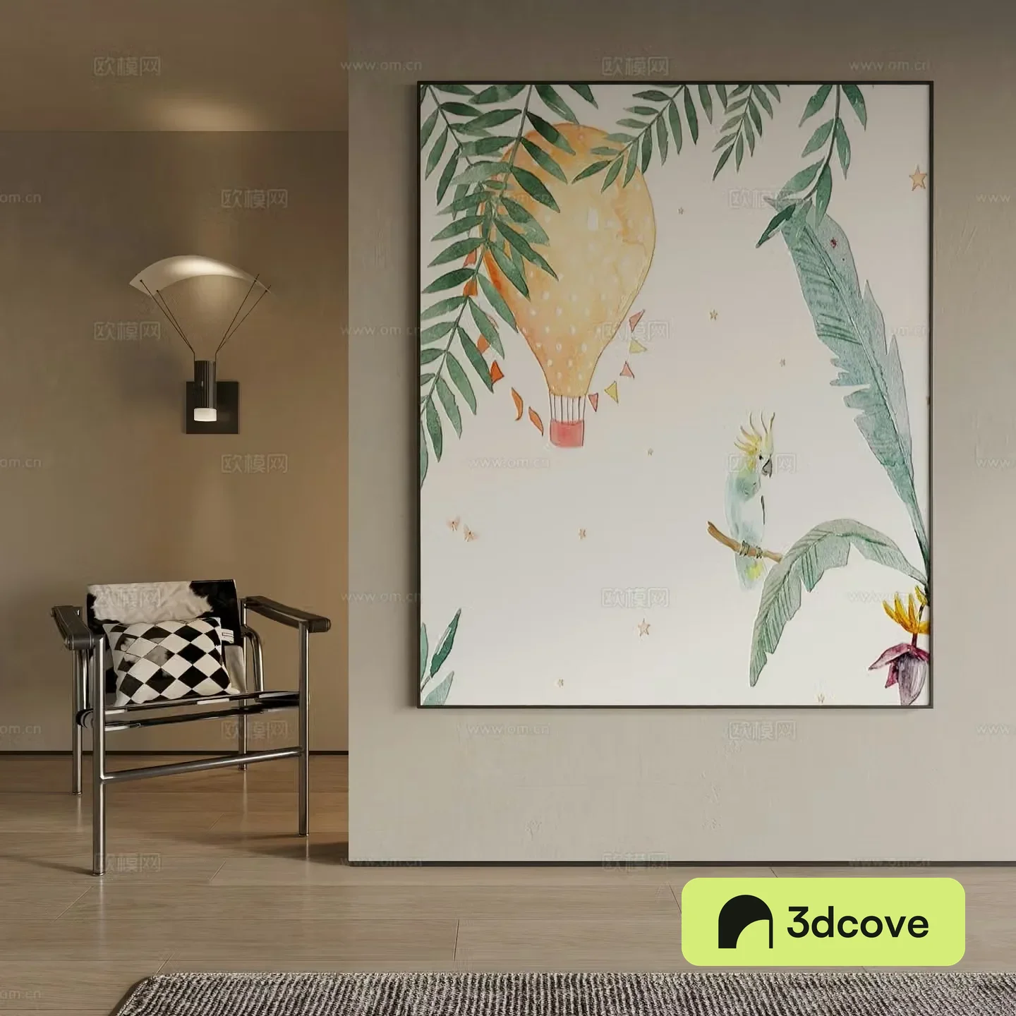 Modern decorative painting